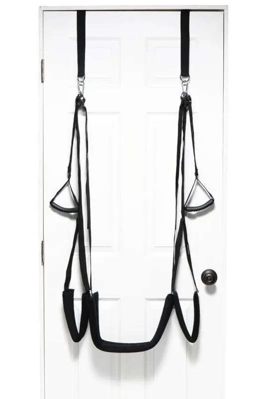 Balançoire de porte pour amoureux - Noir