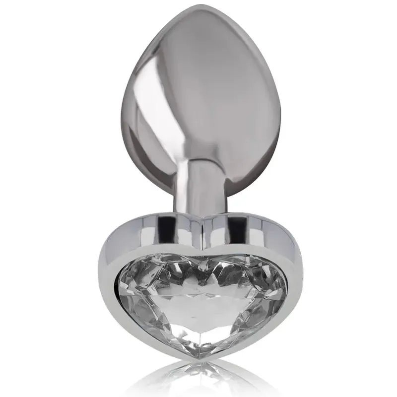 Plug Anal Métal Intense Diamond Jewel Blanc M - Intense