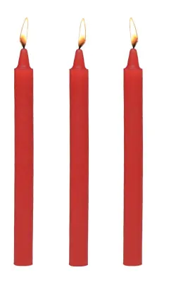 XR Brands - Fire Sticks Bougies à Gouttes Fétichistes - Rouge