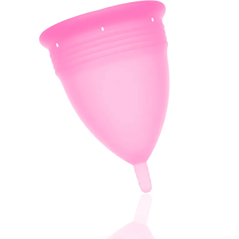 Cup menstruelle silicone taille L rose - Stercup