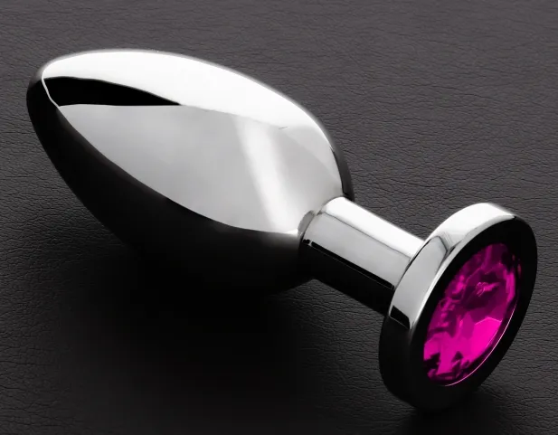 Plug Bijou anal BUTTY L 9 x 3.8cm Rose