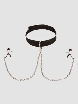 Collier avec Pinces à Tétons