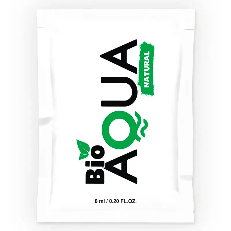 Lubrifiant naturel Bioaqua monodose 6 ml à base d'eau - Bioaqua