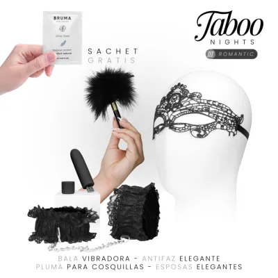 Coffret intime Taboo Nights 3 Romantic pour couple - Coquette