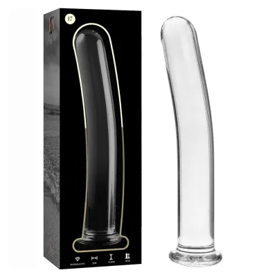 Gode en Verre Nebula Modèle 17 Transparent 18,5cm - Ibiza