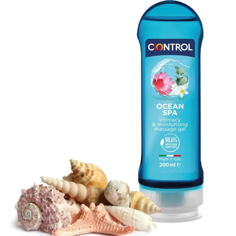 Gel de Massage Control 2 en 1 Mer Méditerranée 200ml - Control