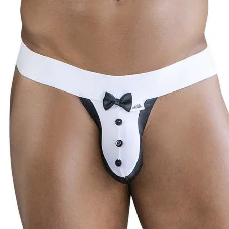 String majordome NESTOR Blanc-Noir