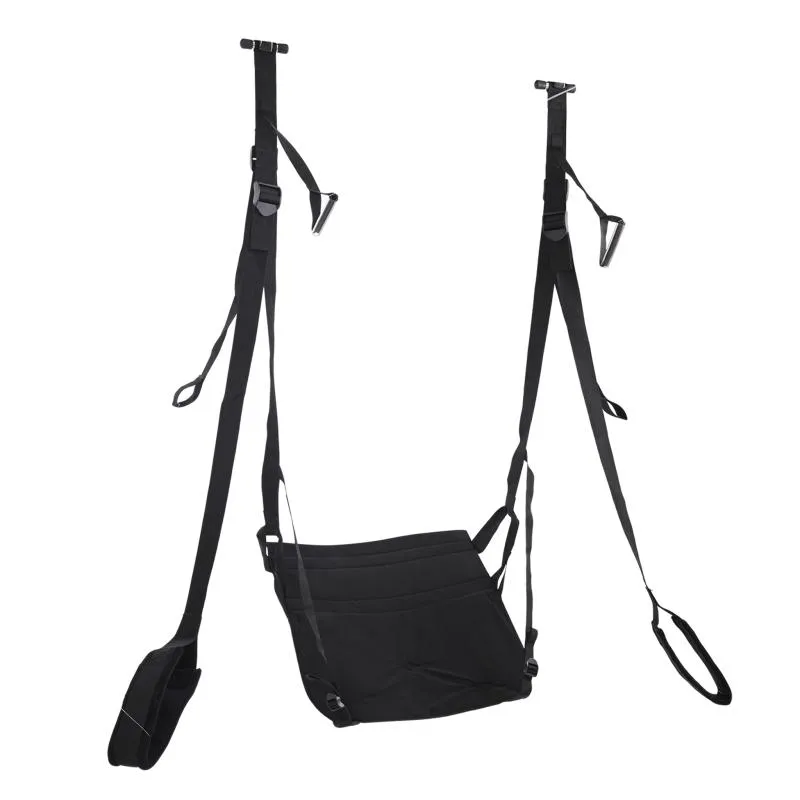 Sportsheets - Pivot Deluxe Balançoire Sexuelle de Porte - Noir