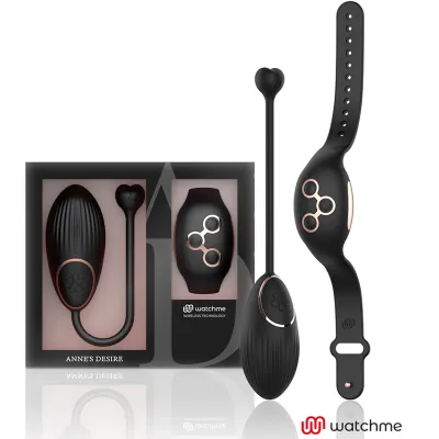 Œuf Vibrant Anne's Desire Egg Watchme Noir/Or - Anne's Desire