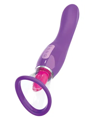 Pipedream - Pompe à clitoris avec stimulateur point G - Violet