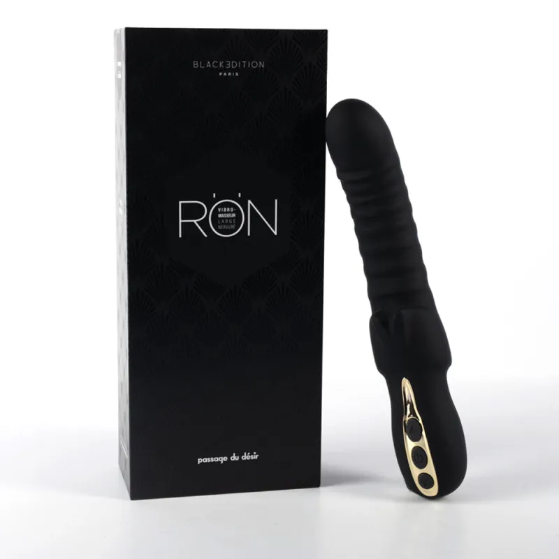 Vibromasseur larges nervures RÖN - 22 cm