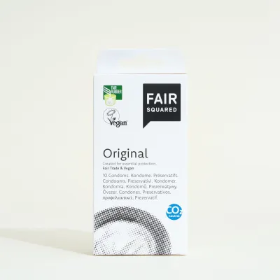Préservatifs Vegan Fair Squared x10 (3 types disponibles) -