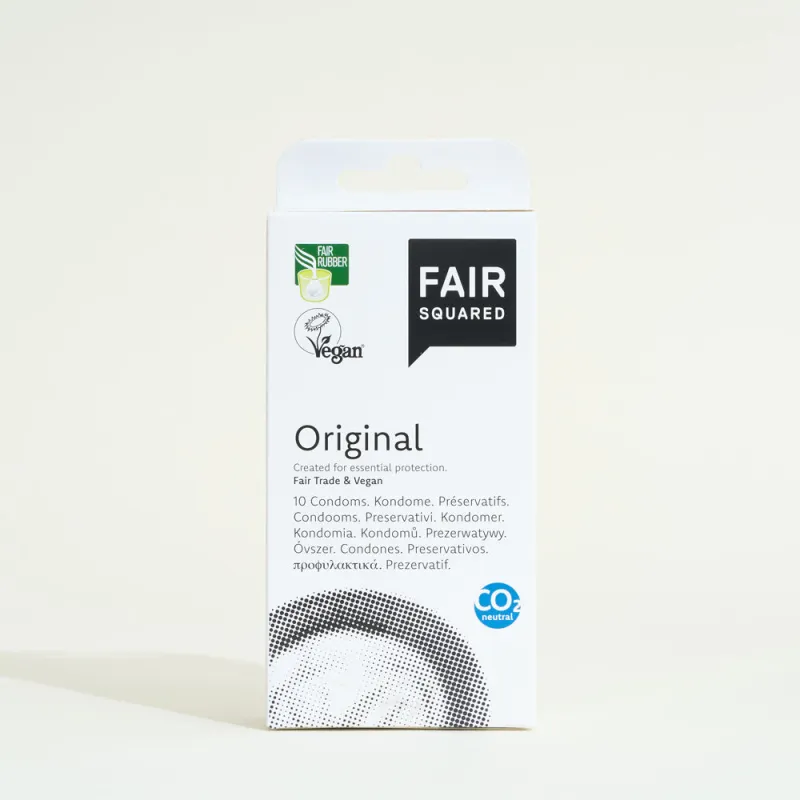 Préservatifs Vegan Fair Squared x10 (3 types disponibles) -