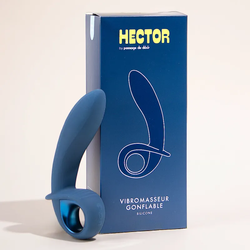 Vibromasseur gonflable Hector - 12 cm