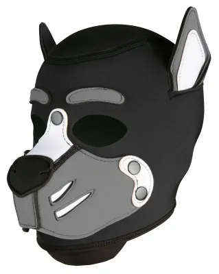 Kinky Puppy Masque Puppy HUSKY Gris