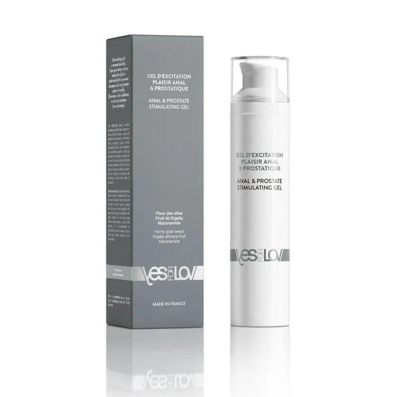Gel d'excitation plaisir anal et prostatique YESforLOV -