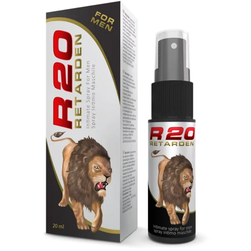 Spray Retardant R20 Effet Froid 20ml - Intimateline