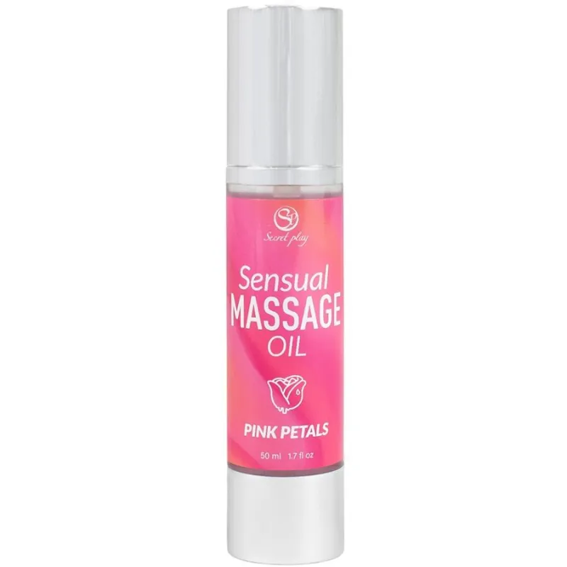 Huile de Massage Pétales de Roses 50ml - SecretPlay