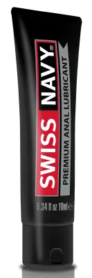 Swiss Navy Dosette Lubrifiant Silicone Anal Lube 10ml