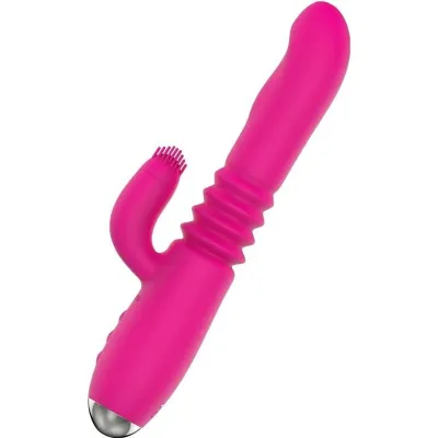 Vibromasseur lapin Idol Plus vibration rotation chauffant - Nalone