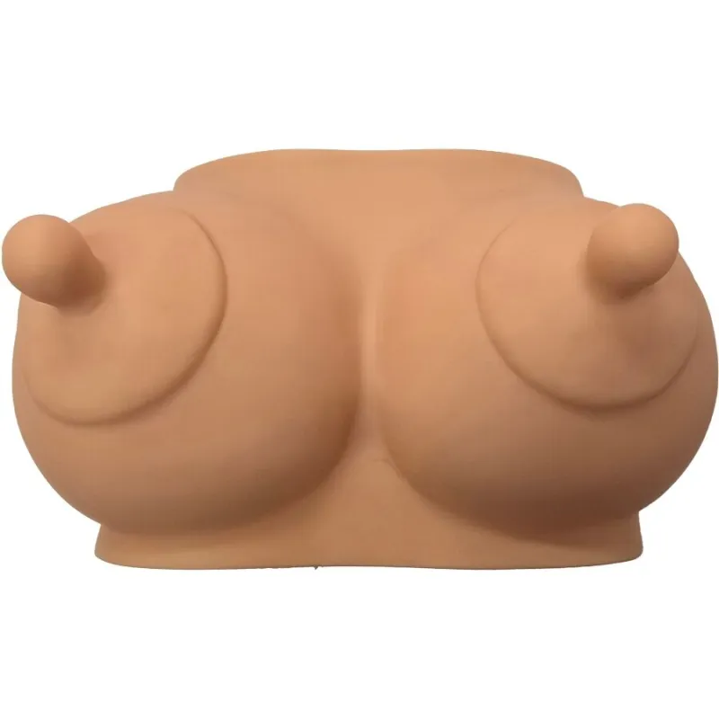 Tirelire Décorative Seins Ton Clair - Diablo Picante