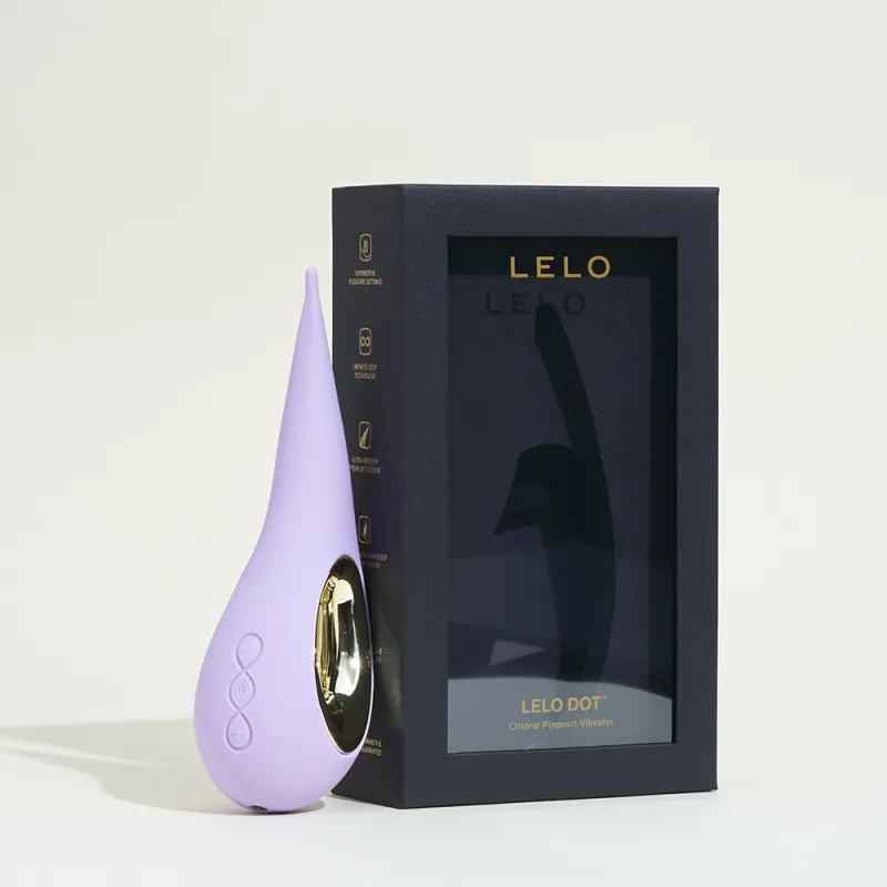 Stimulateur clitoridien ciblé Dot de Lelo - 6 cm Violet