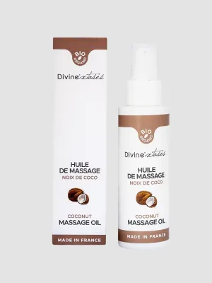 Huile de Massage Bio Comestible Coco Pacifique 100 ml