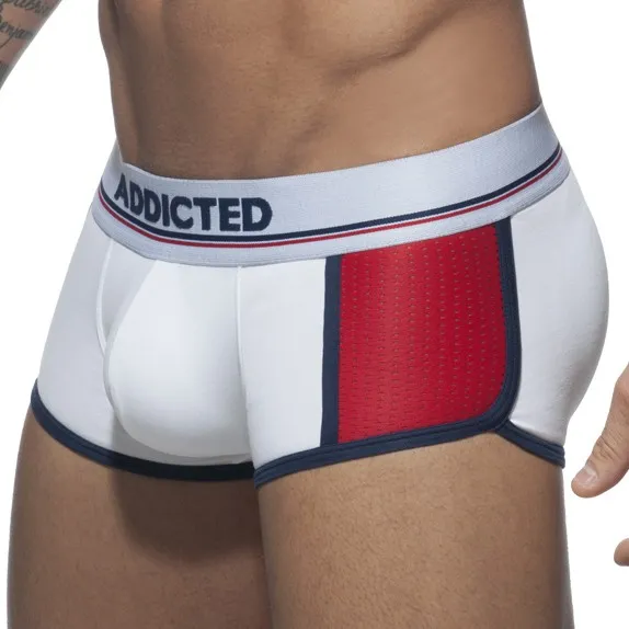 Addicted Boxer rembourré SPORTIVE TRUNK Blanc