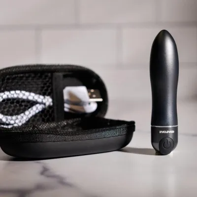 Evolved - Vibromasseur Travel Gasm Bullet - Noir