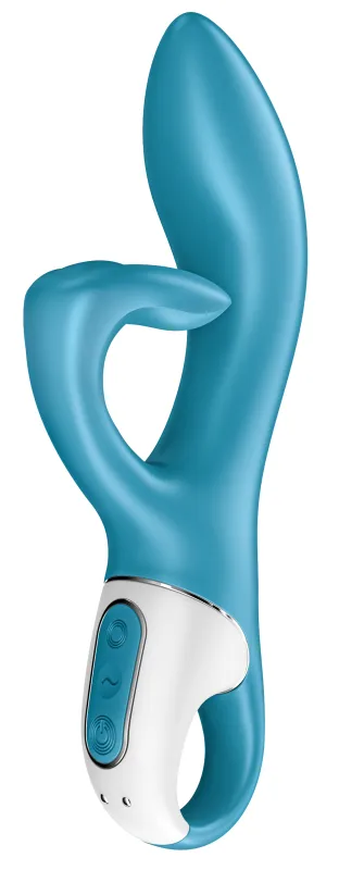 Vibro Rabbit EMBRACE ME Satisfyer 20cm Bleu