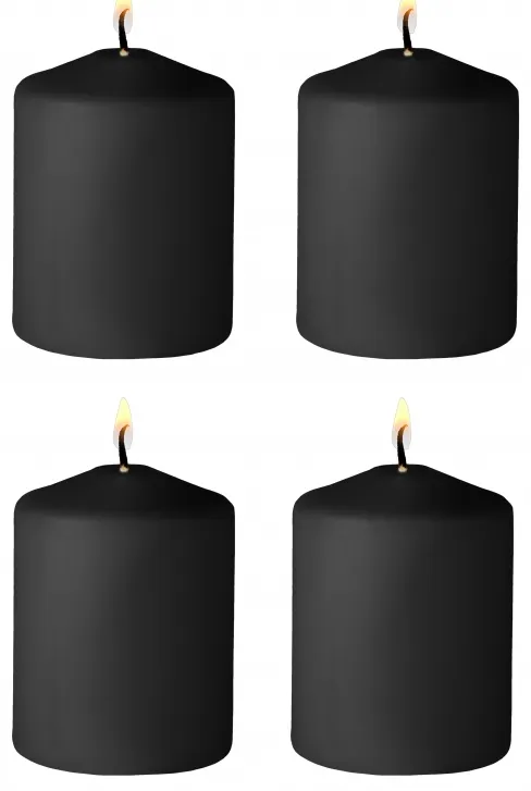 Lot de 4 bougies TEASE CANDLE Figue noire 24g