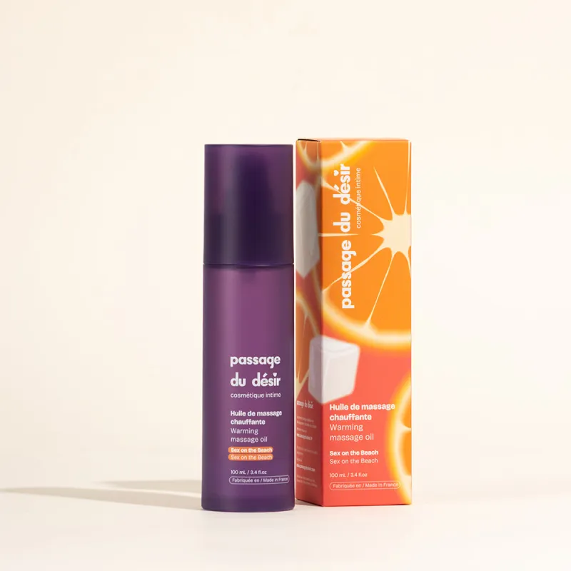 Huile de massage gourmande et chauffante -   Sex on the beach