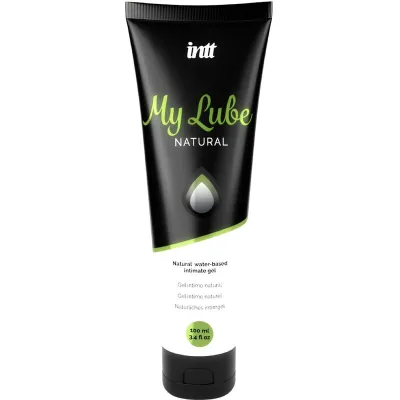 Gel Lubrifiant My Lube Naturel à Base d'Eau 100ml - Intt