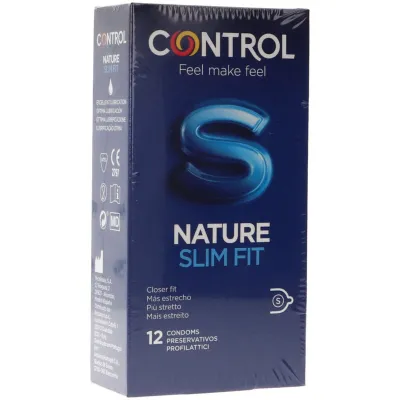 Préservatifs Control Nature Slim Fit 12 unités - Control