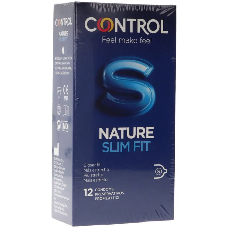 Préservatifs Control Nature Slim Fit 12 unités - Control