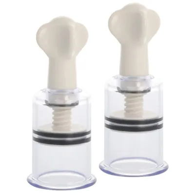 Ventouses tétons transparentes 5cm - Darkness