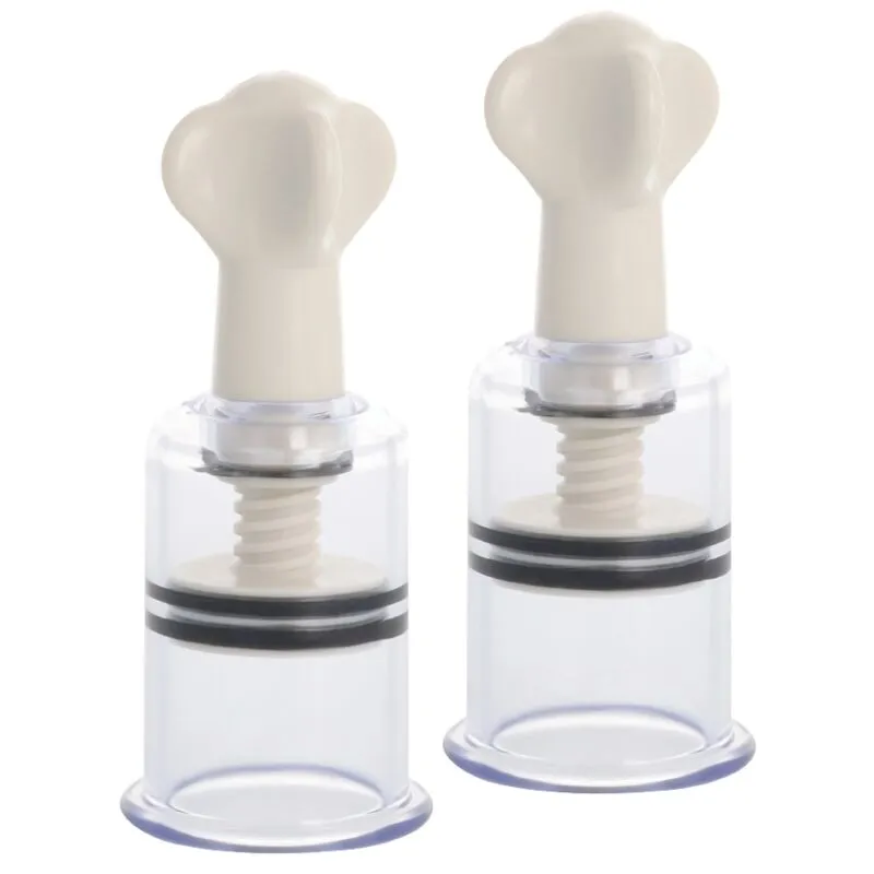 Ventouses tétons transparentes 5cm - Darkness