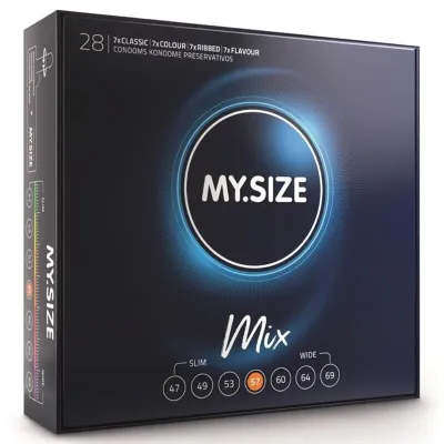 Préservatifs My Size Mix 57mm 28 unités - My Size