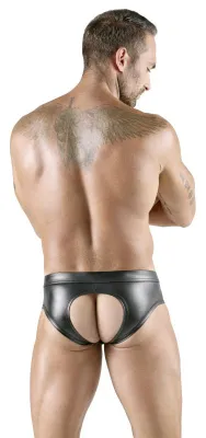 Svenjoyment – Culotte Ouverte au Dos – Noir