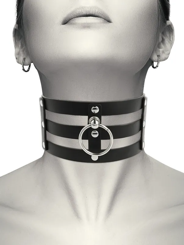 Ras de cou Coquette Triple Lane Noir