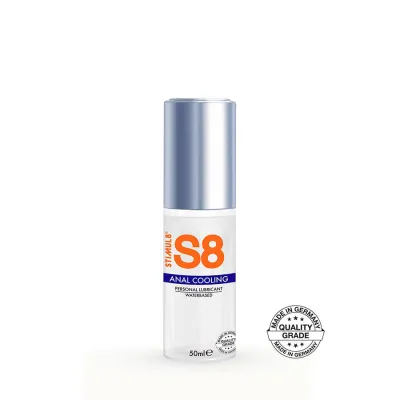 Lubrifiant Anal S8 Waterbase Effet Froid 50ml - Stimul8