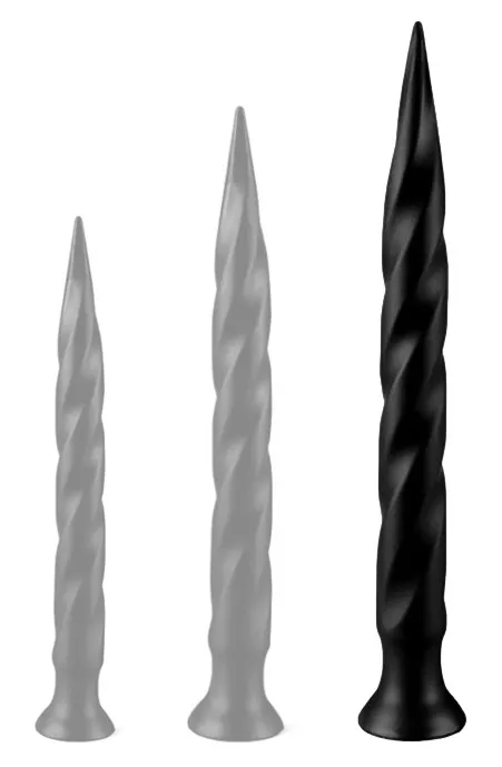 Gode LONG TAIL L 50 x 5cm Noir