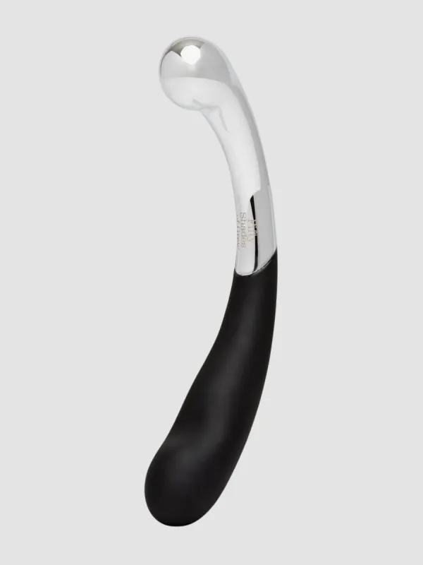 Dildo métal et silicone Sweet Pressure