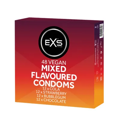 EXS Mixed Flavours Préservatifs 48 Pièces