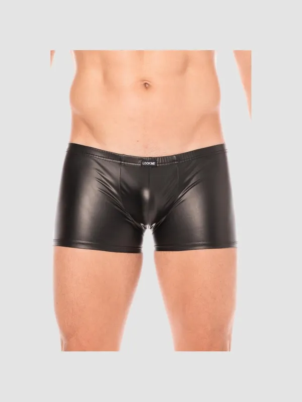 Boxer Simili Cuir LM2008 Noir