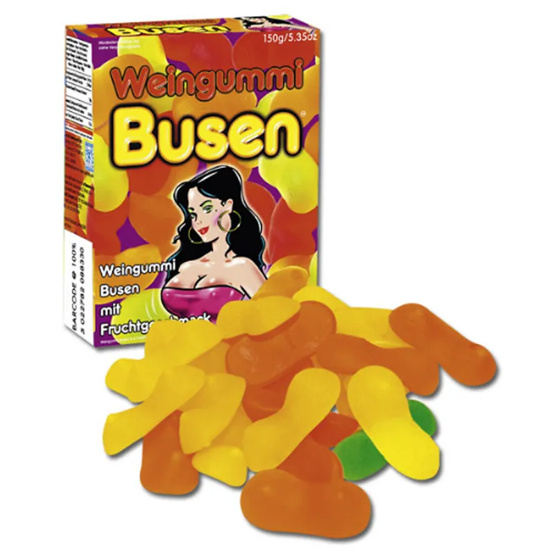 Gommes en forme de seins