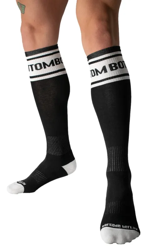 Chaussettes hautes IDENTITY BOTTOM Noires