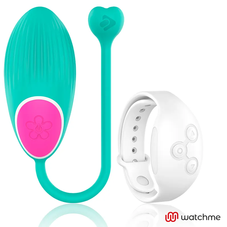Oeuf vibrant télécommandé Wearwatch Egg bleu/blanc - Wearwatch