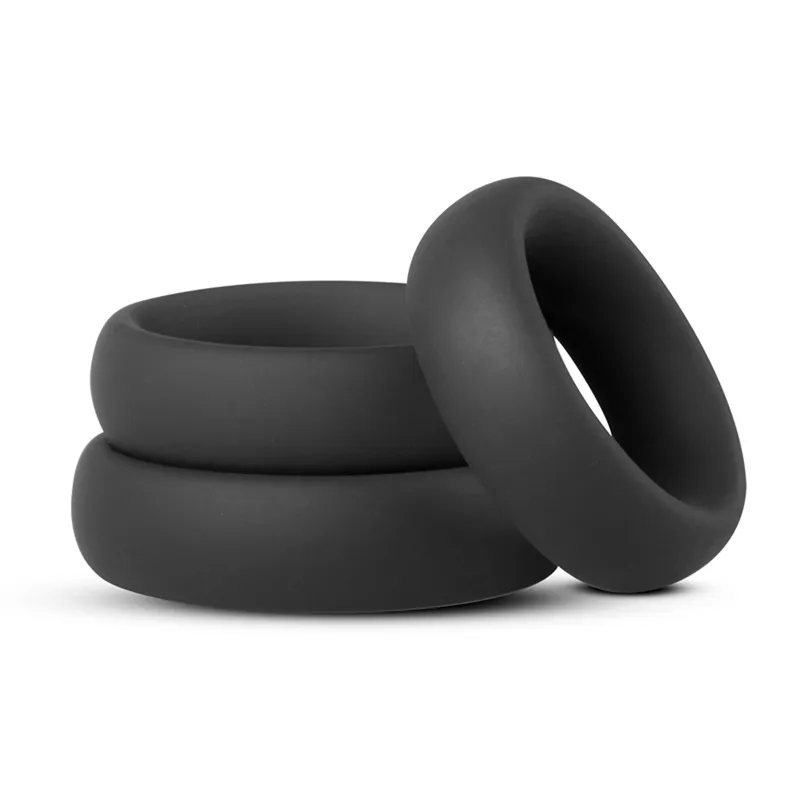Ensemble d'anneaux péniens en silicone Teazers