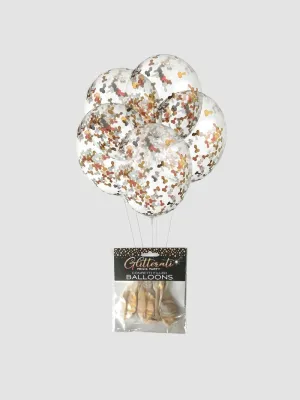 Ballons confettis pénis Glitterati